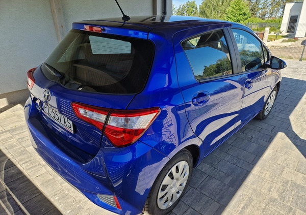 Toyota Yaris cena 48000 przebieg: 60500, rok produkcji 2020 z Kostrzyn małe 92